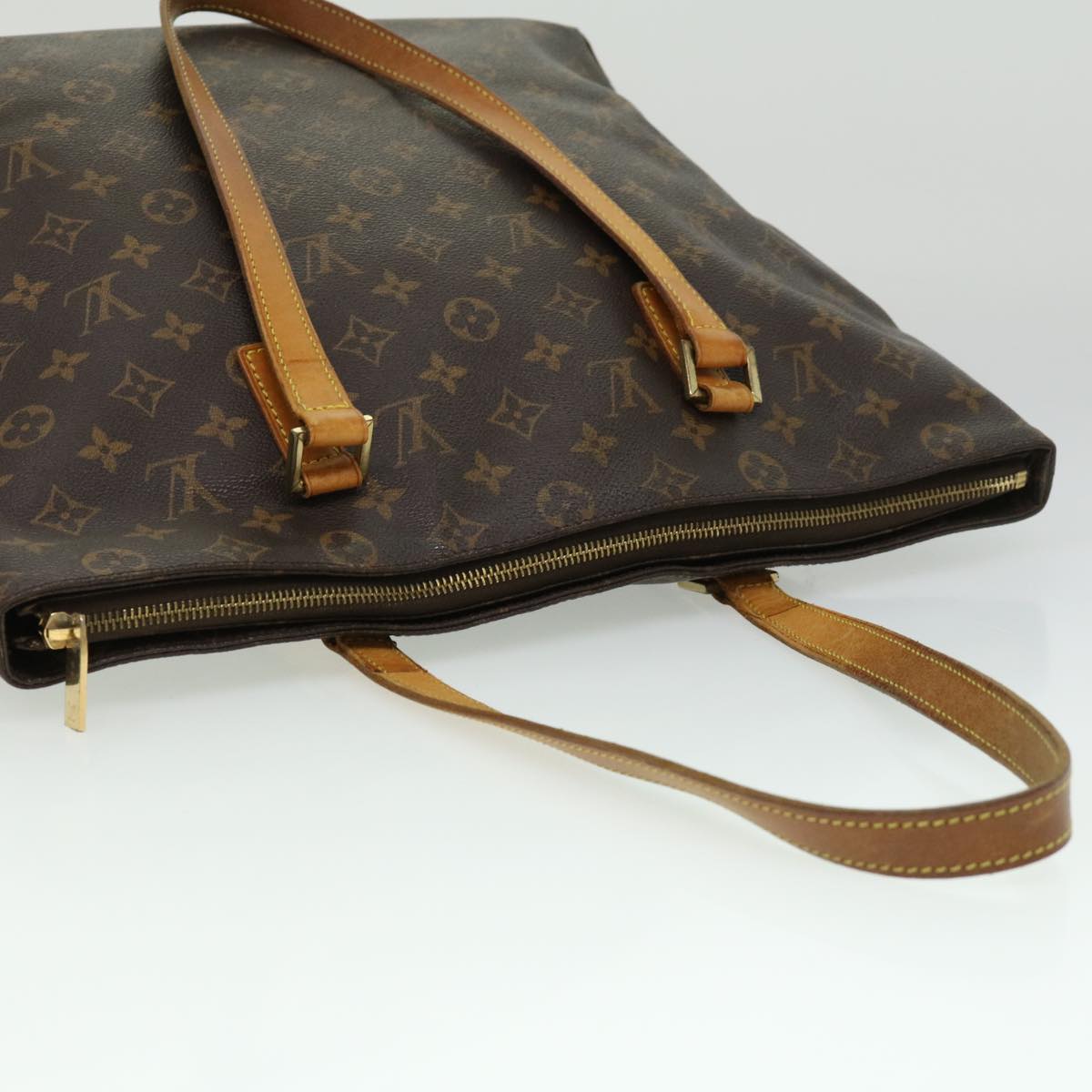 LOUIS VUITTON Monogram Cabas Mezzo Tote Bag M51151 LV 32509