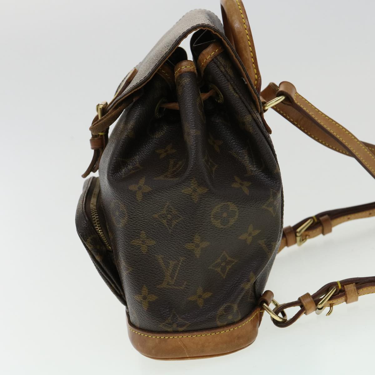 LOUIS VUITTON Monogram Montsouris PM Backpack M51137 LV 32515