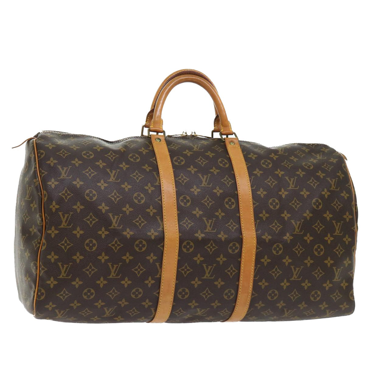 Louis Vuitton Keepall 55  Canvas Travel Bag ()
