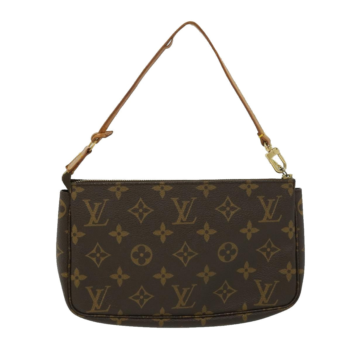 LOUIS VUITTON Monogram Pochette Accessoires Pouch M51980 LV 32623