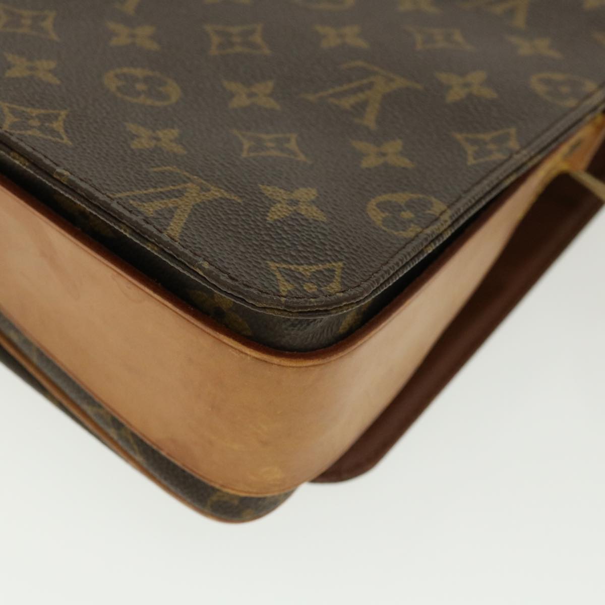 LOUIS VUITTON Monogram Cartouchiere GM Shoulder Bag M51252 LV 32723