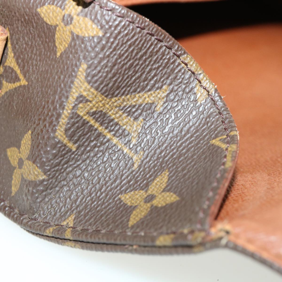 LOUIS VUITTON Monogram Cartouchiere GM Shoulder Bag M51252 LV 32723