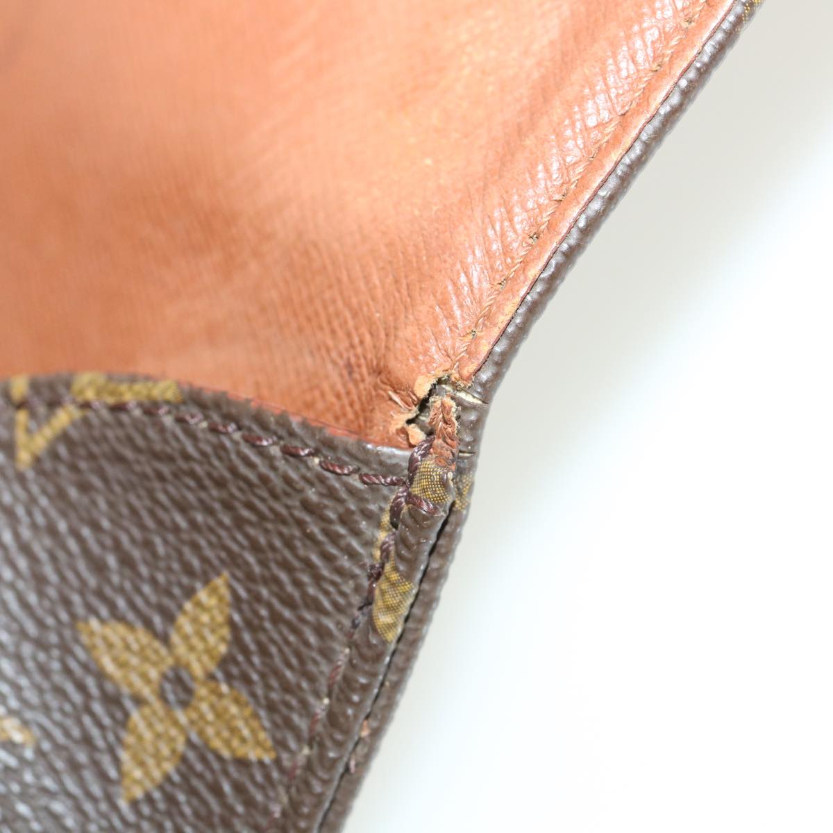 LOUIS VUITTON Monogram Cartouchiere GM Shoulder Bag M51252 LV 32723