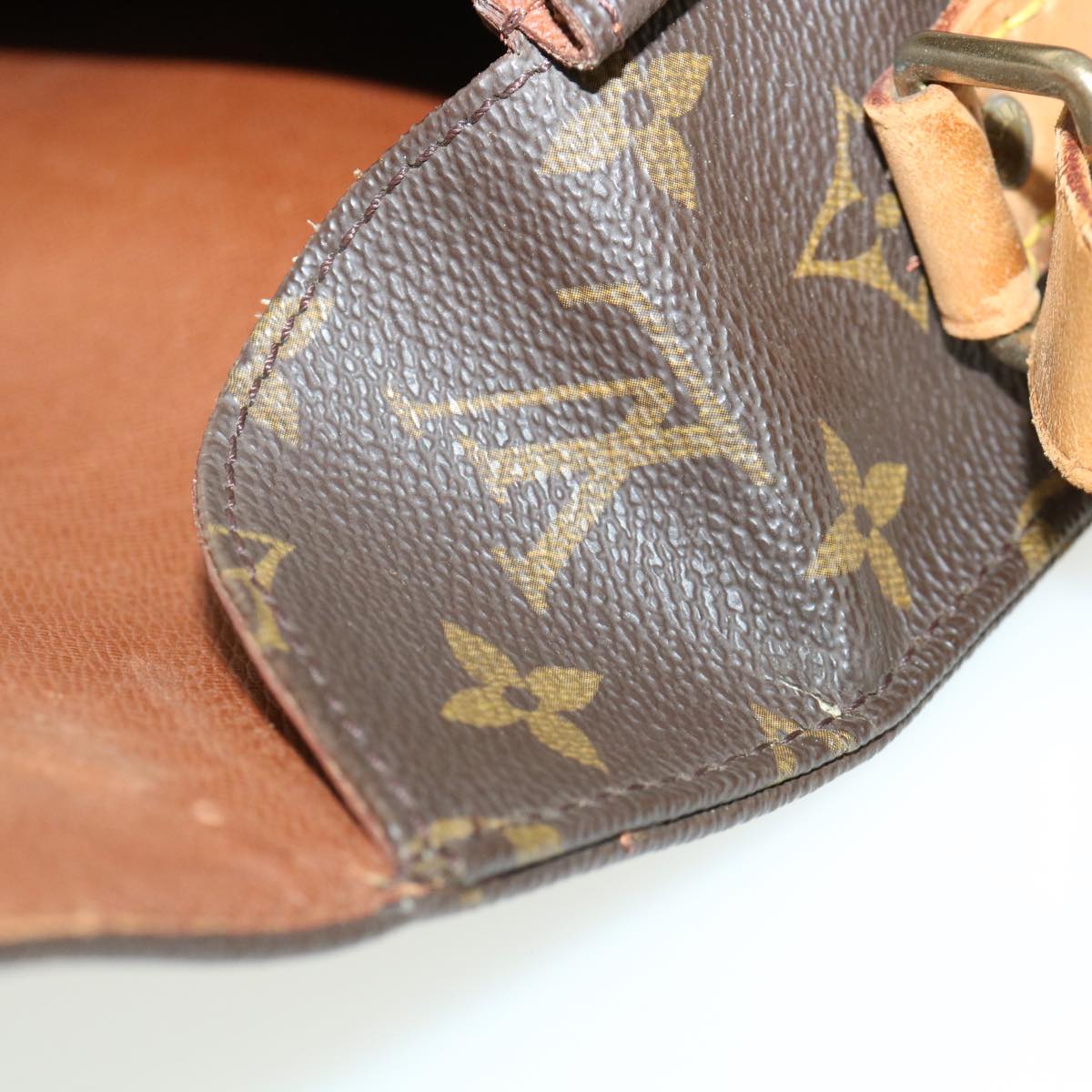 LOUIS VUITTON Monogram Cartouchiere GM Shoulder Bag M51252 LV 32723