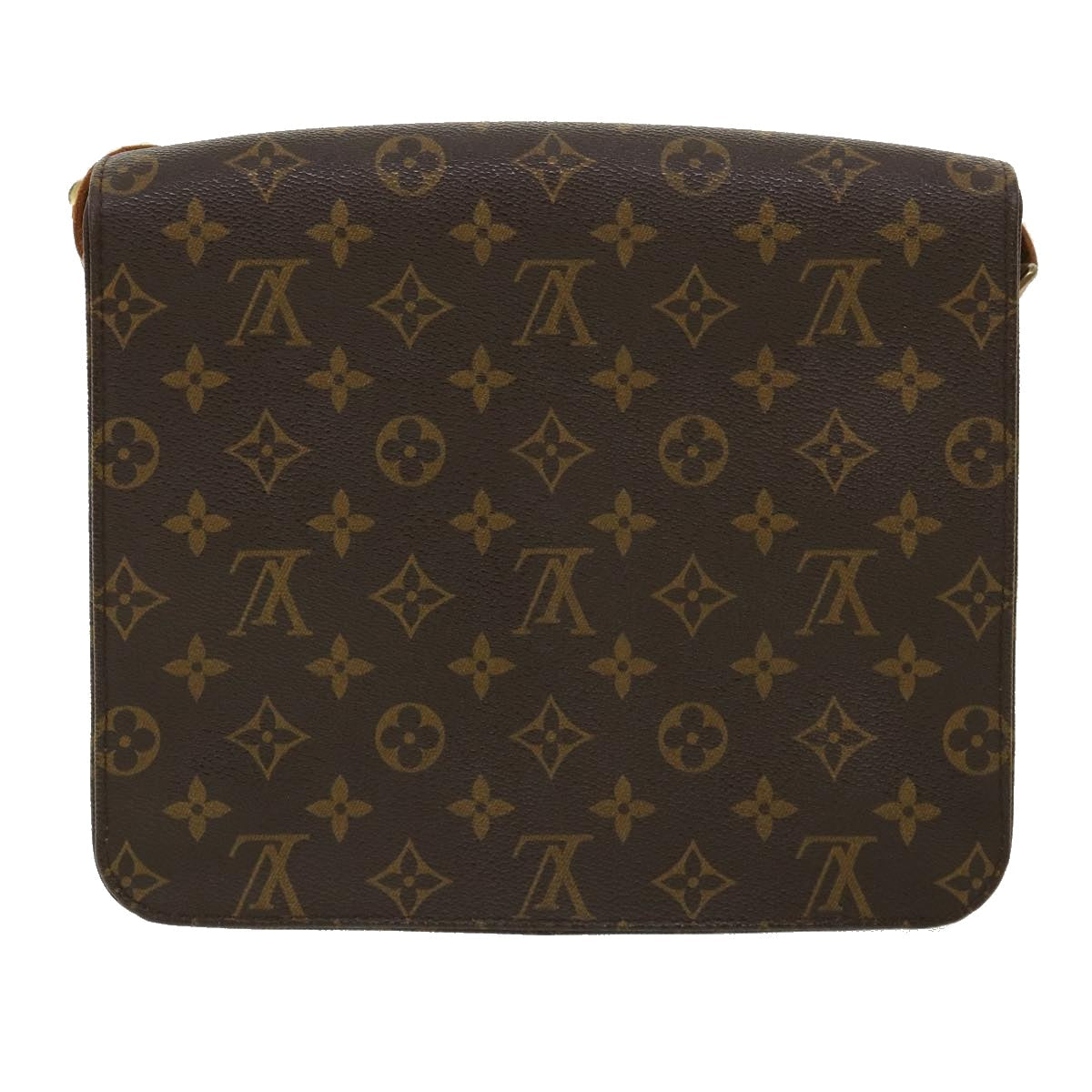 LOUIS VUITTON Monogram Cartouchiere GM Shoulder Bag M51252 LV 32723