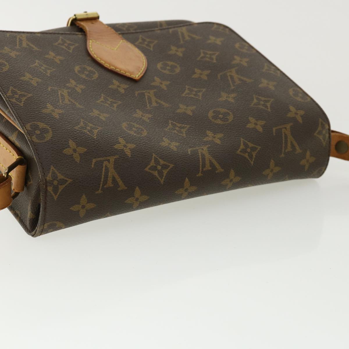 LOUIS VUITTON Monogram Cartouchiere GM Shoulder Bag M51252 LV 32723