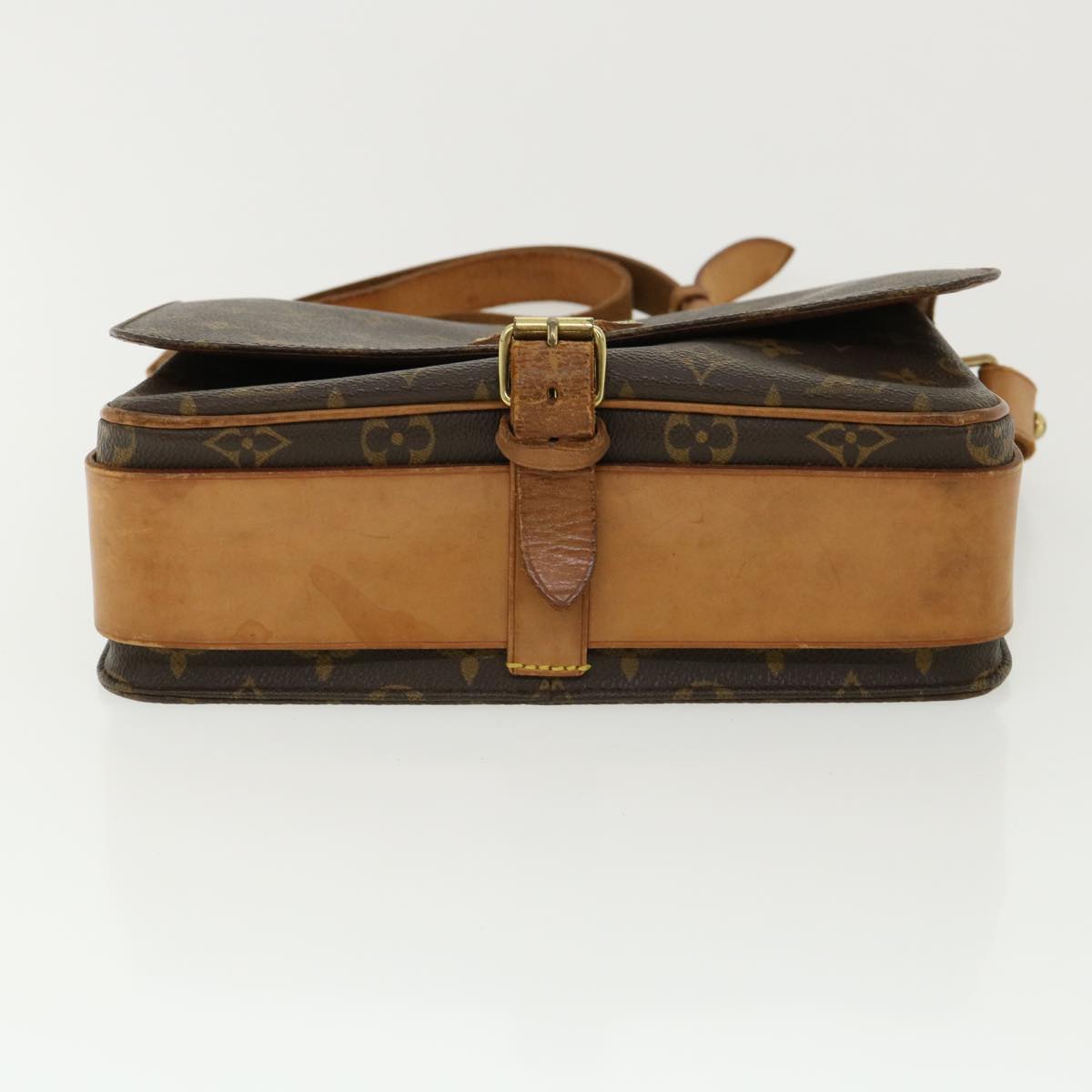 LOUIS VUITTON Monogram Cartouchiere GM Shoulder Bag M51252 LV 32723