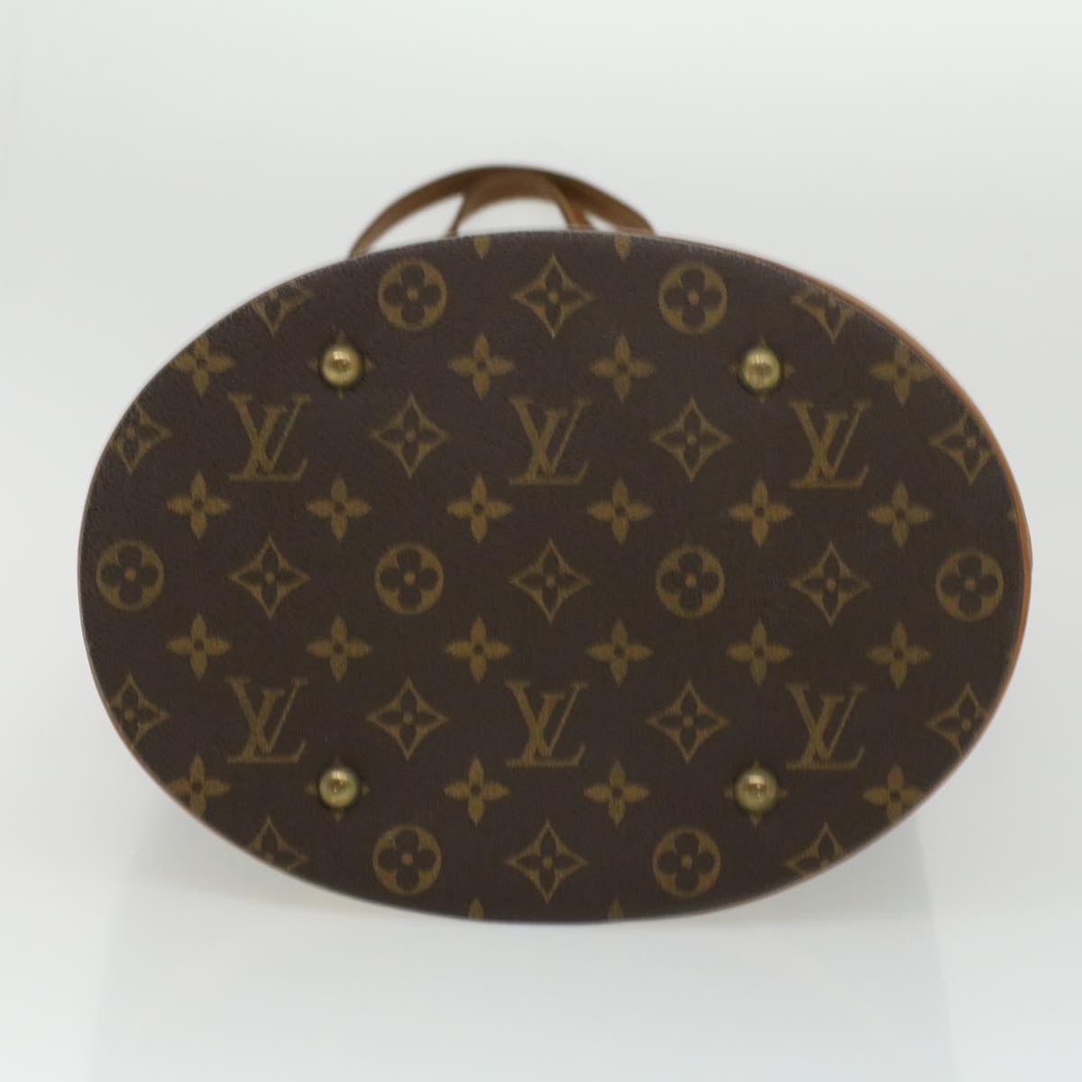 LOUIS VUITTON Monogram Bucket GM Shoulder Bag M42236 LV 32734