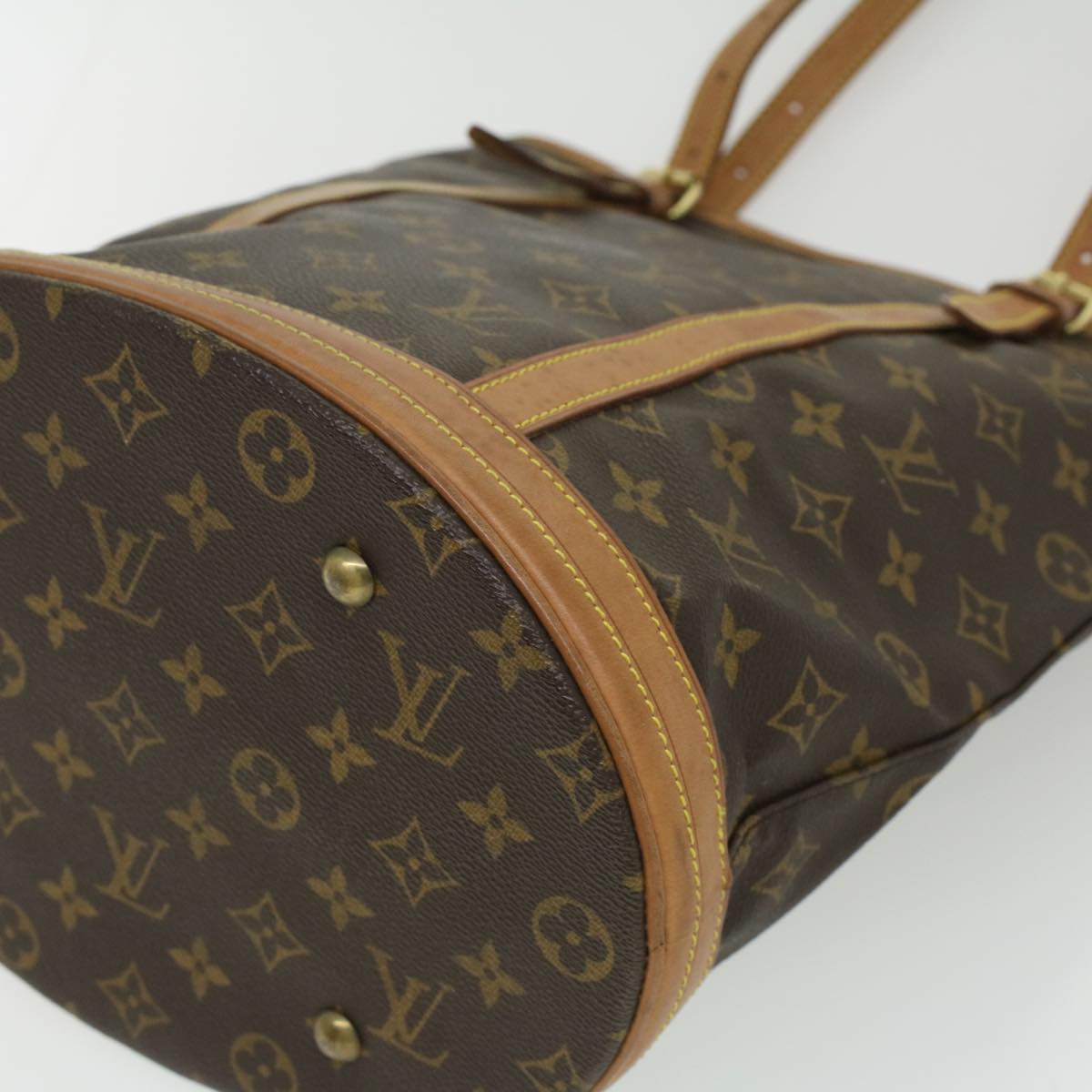 LOUIS VUITTON Monogram Bucket GM Shoulder Bag M42236 LV 32734