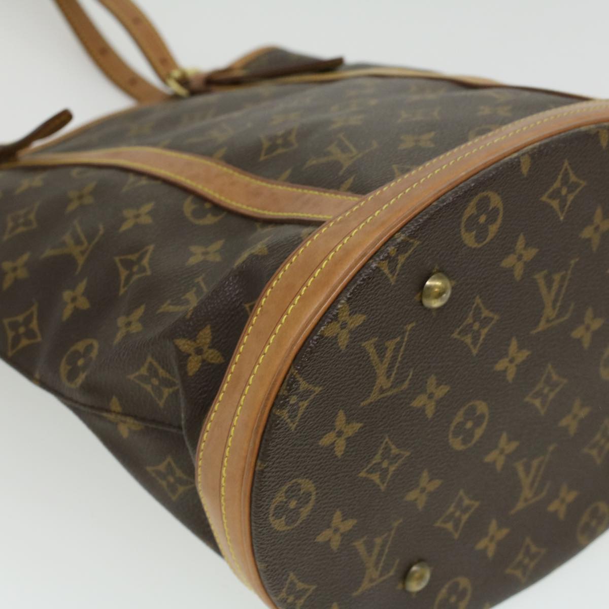 LOUIS VUITTON Monogram Bucket GM Shoulder Bag M42236 LV 32734