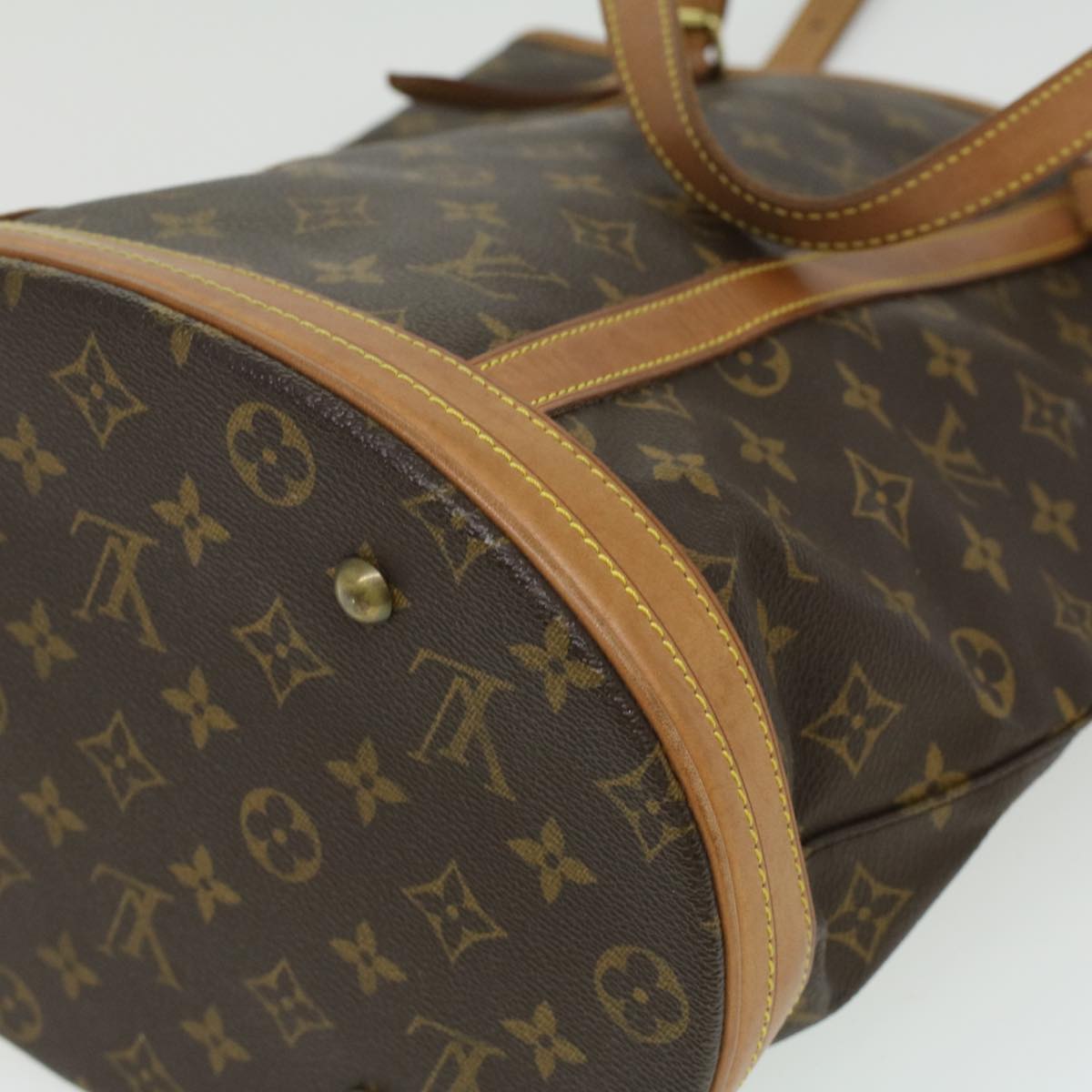 LOUIS VUITTON Monogram Bucket GM Shoulder Bag M42236 LV 32734