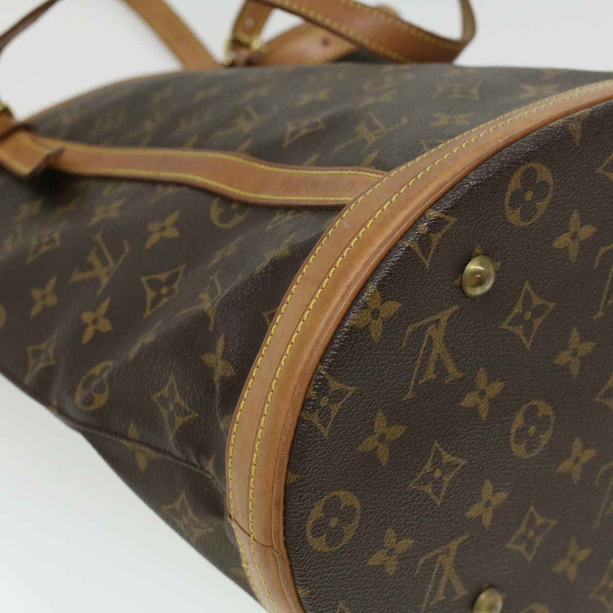 LOUIS VUITTON Monogram Bucket GM Shoulder Bag M42236 LV 32734