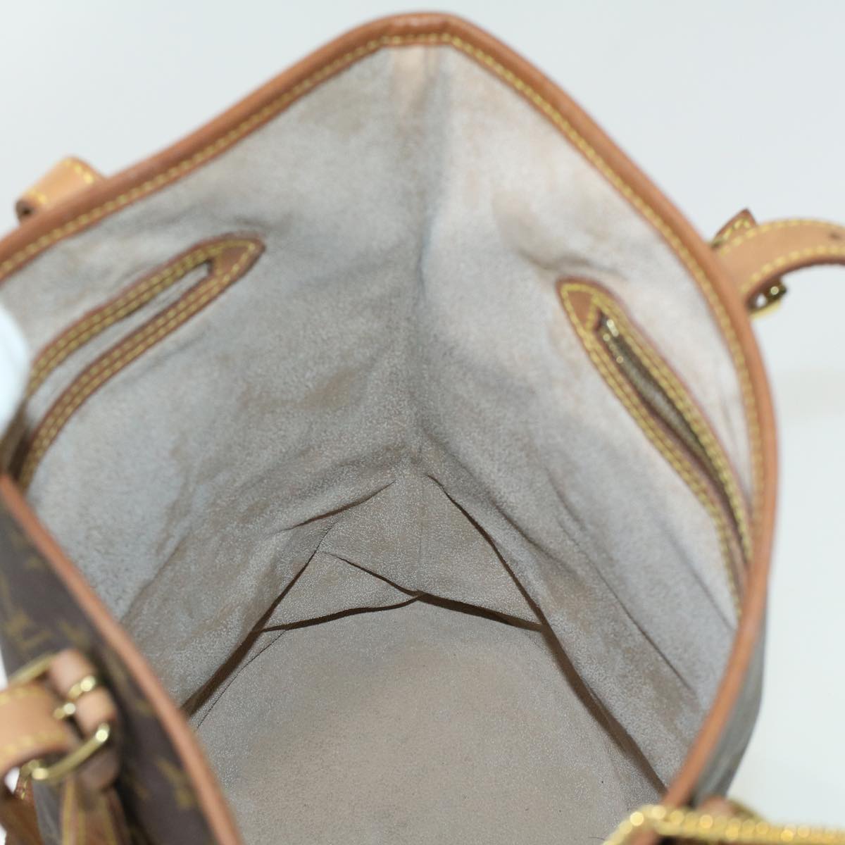 LOUIS VUITTON Monogram Bucket GM Shoulder Bag M42236 LV 32734