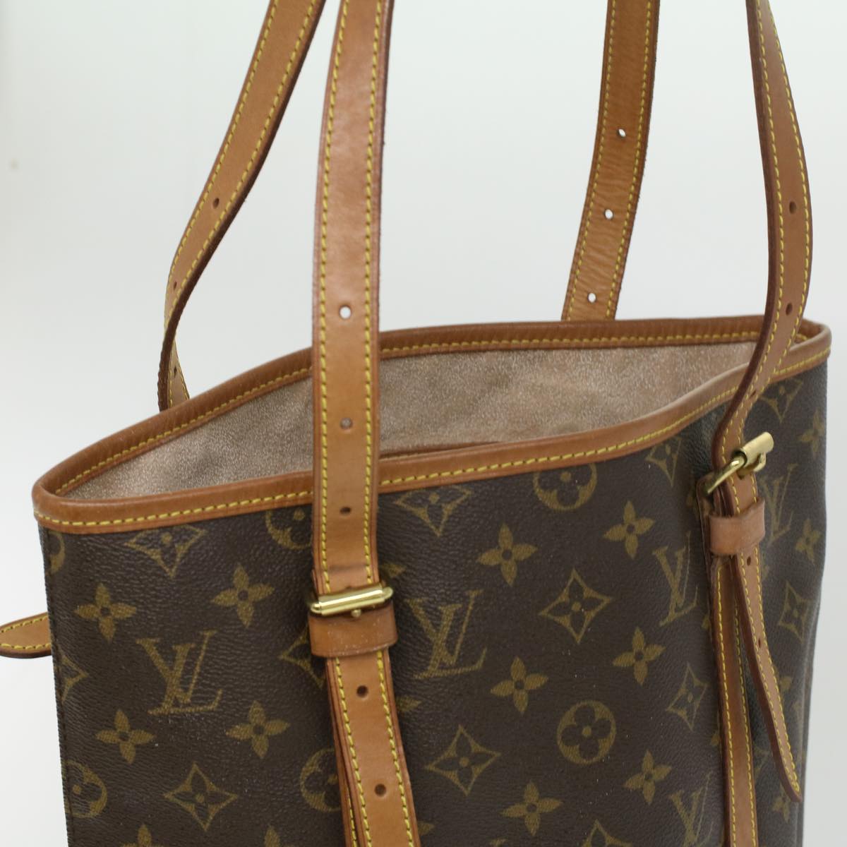 LOUIS VUITTON Monogram Bucket GM Shoulder Bag M42236 LV 32734