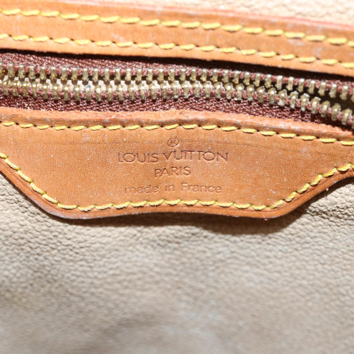 LOUIS VUITTON Monogram Bucket GM Shoulder Bag M42236 LV 32764