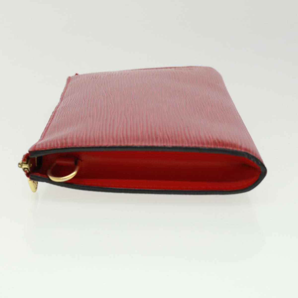 LOUIS VUITTON Epi Pochette Accessoires Pouch Red M52987 LV 32805