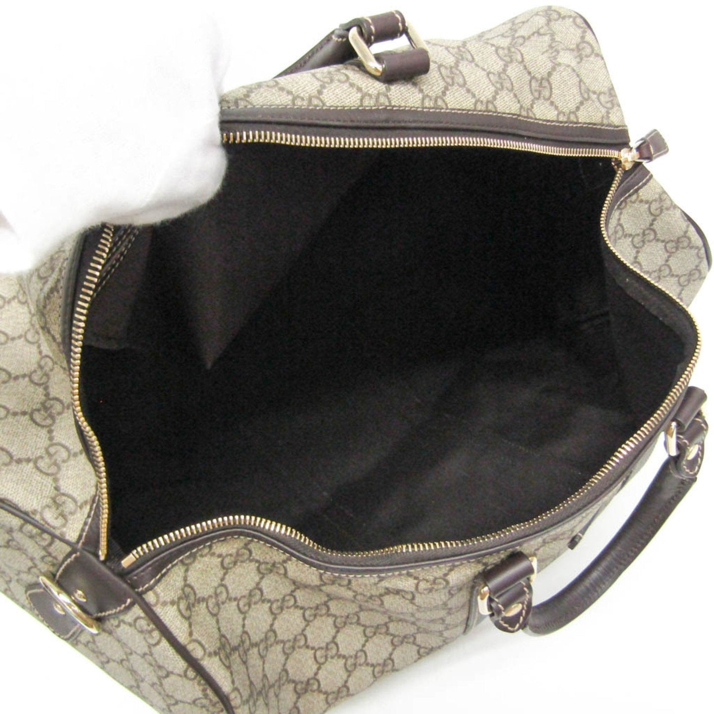 Luxury Gucci Trending 2025 Gg Supreme  Canvas Travel Bag ()