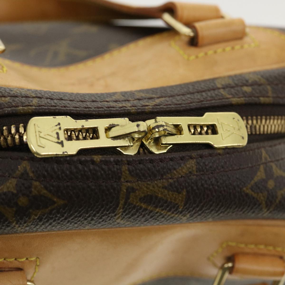LOUIS VUITTON Monogram Excursion Hand Bag M41450 LV 32902