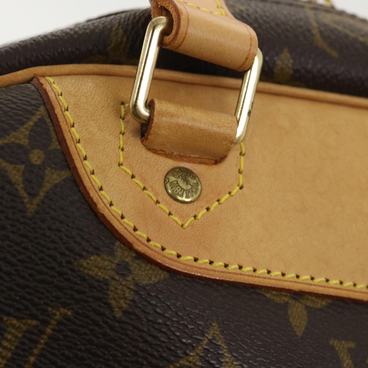 LOUIS VUITTON Monogram Excursion Hand Bag M41450 LV 32902