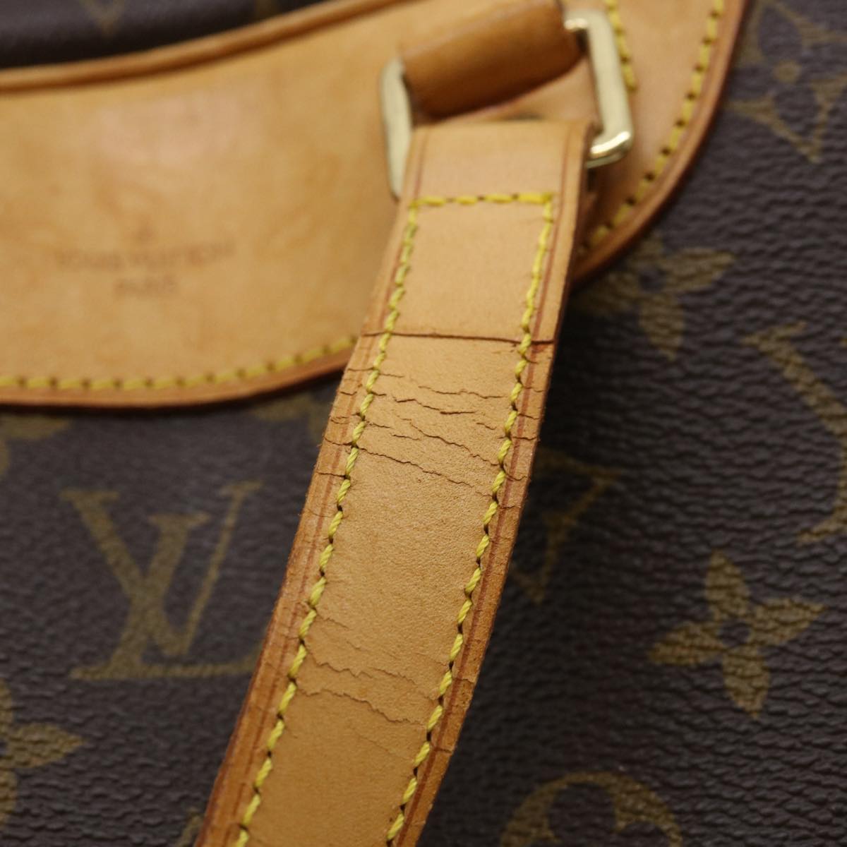 LOUIS VUITTON Monogram Excursion Hand Bag M41450 LV 32902