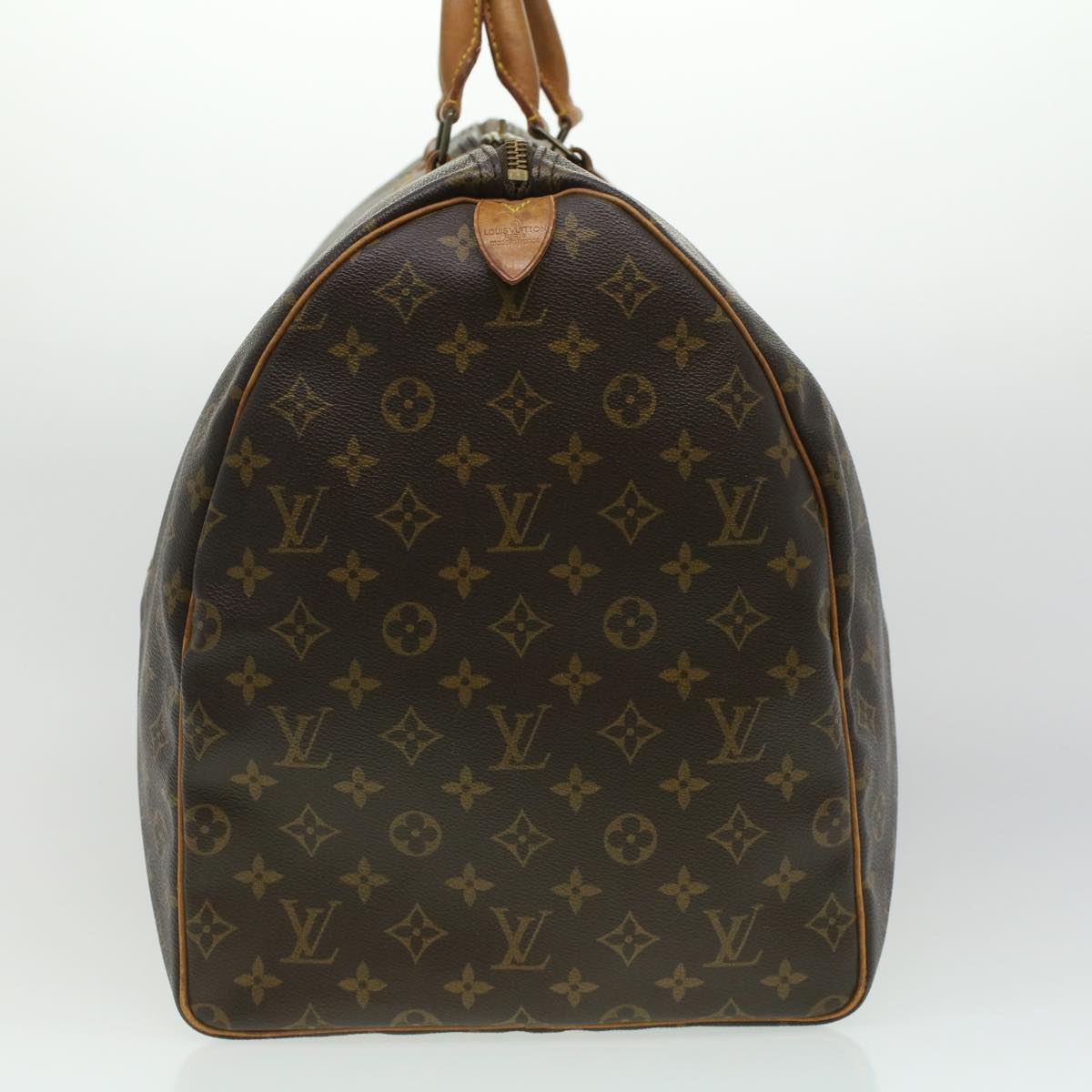 LOUIS VUITTON Monogram Keepall 60 Boston Bag M41422 LV 32958