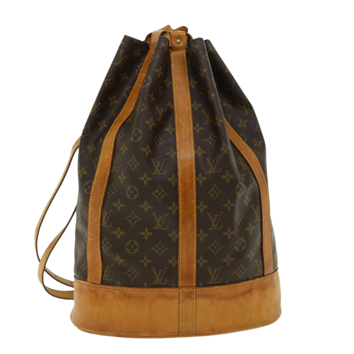 LOUIS VUITTON Monogram Randonnee GM Shoulder Bag M42244 LV 32964