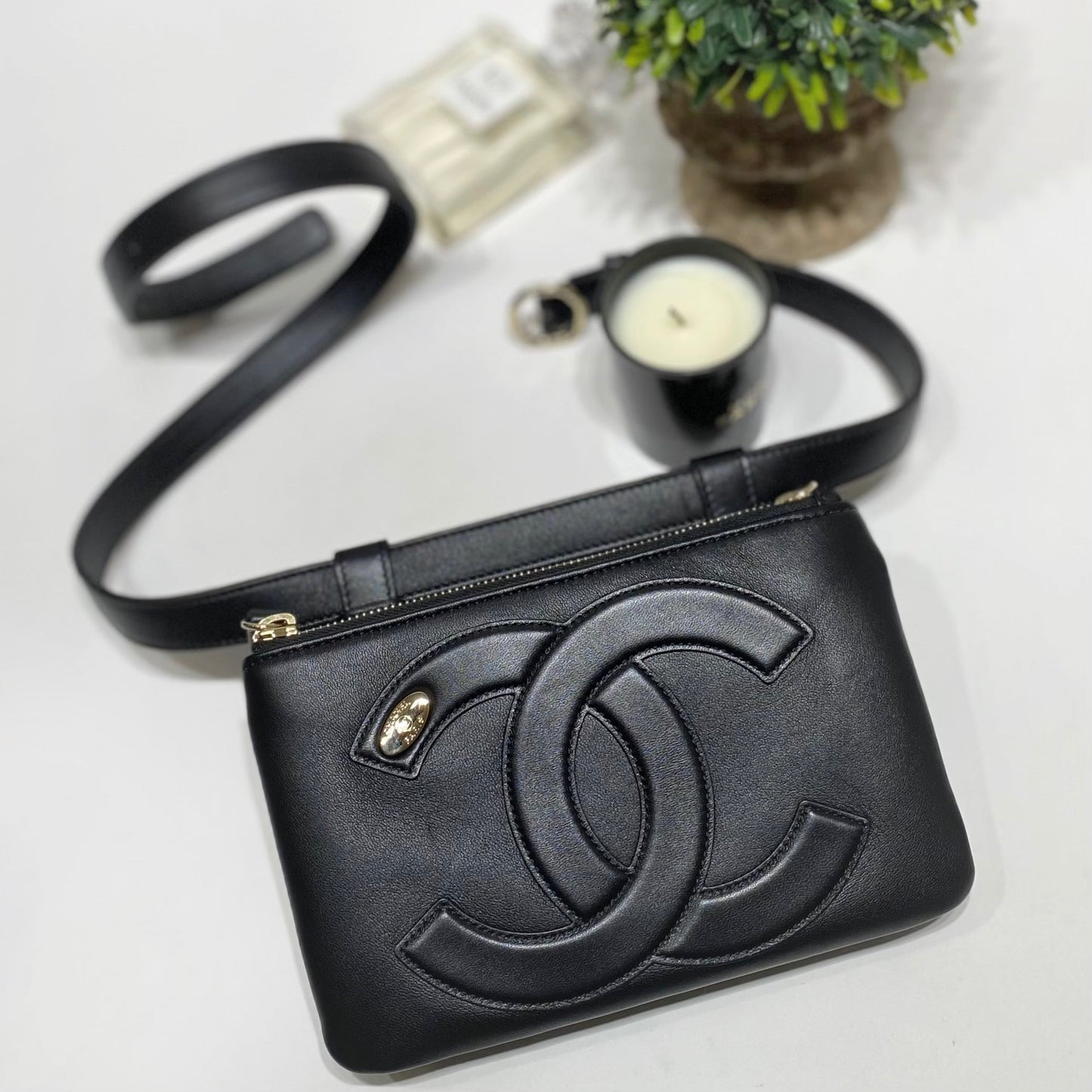 Chanel CC Mania Waist Bag
