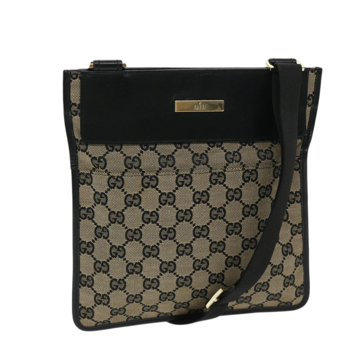 Gucci Gg Canvas  Canvas Shoulder Bag