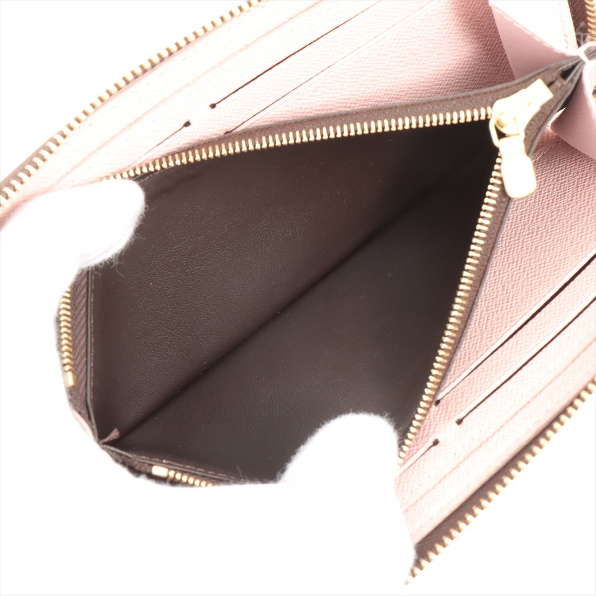 Louis Vuitton Damier Portfolio Clemence N41626 Rose Valerie Round  Wallet