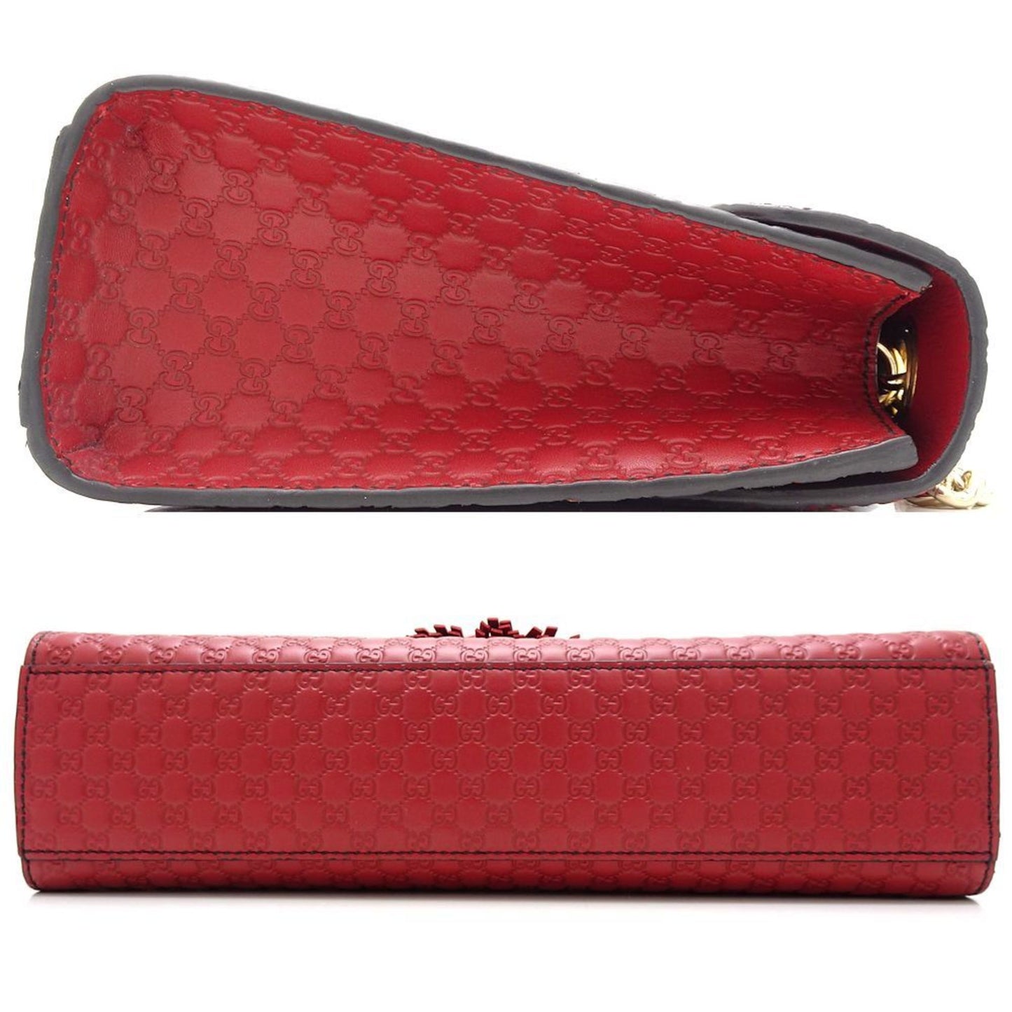 Gucci Micro Guccissima  Leather Shoulder Bag ()