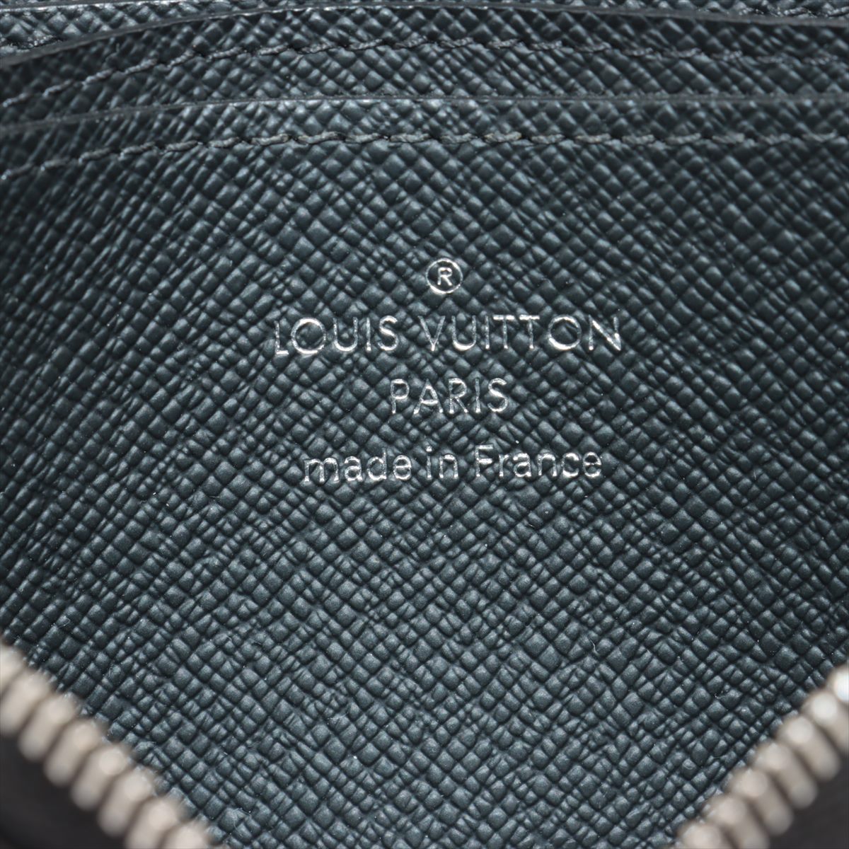 Louis Vuitton Damier Graphit Zippyr Coin Pass N63076 Black Coin Case  Reaction