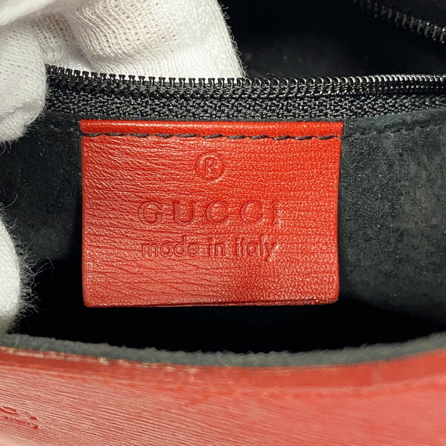 Gucci Bamboo  Leather Handbag ()