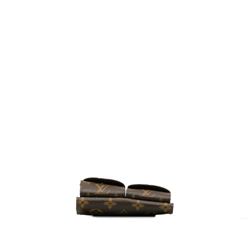 Louis Vuitton Monogram Santuary Duo Body Bag Waist Bag Pouch M9836 Brown PVC Leather  Louis Vuitton