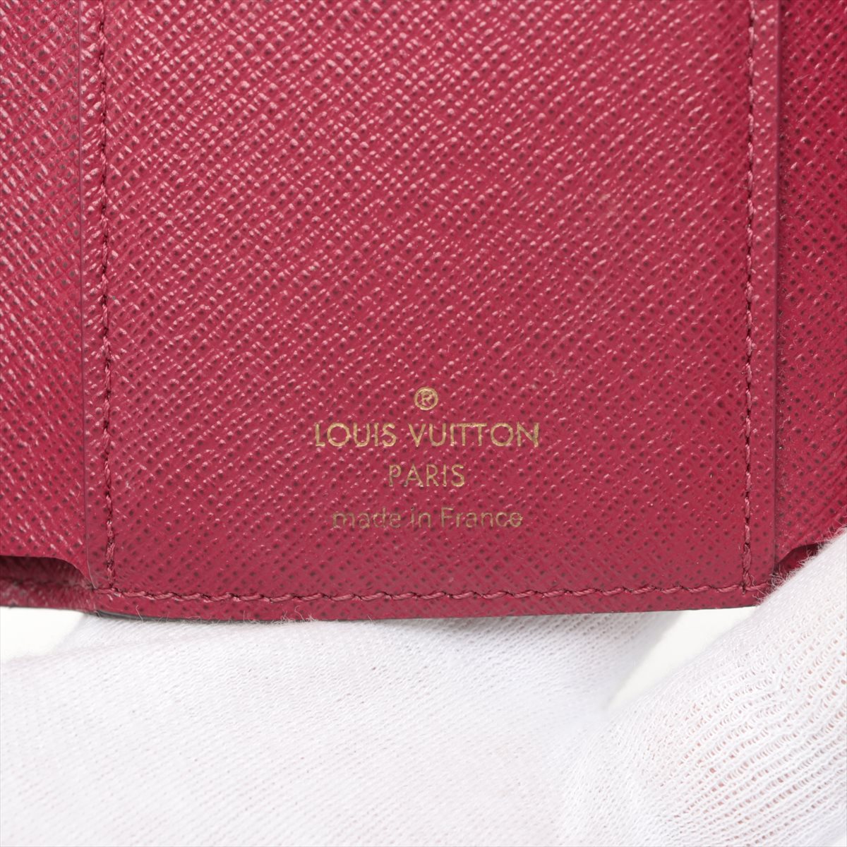 Louis Vuitton Monogram Portfolio Victoria M41938 Fushai Compact Wallet  Luxury