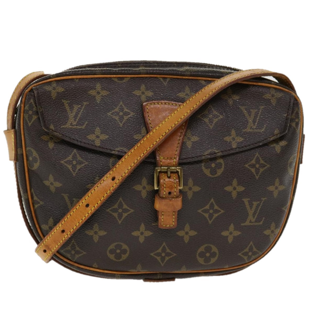 LOUIS VUITTON Monogram Jeune Fille MM Shoulder Bag M51226 LV 33035
