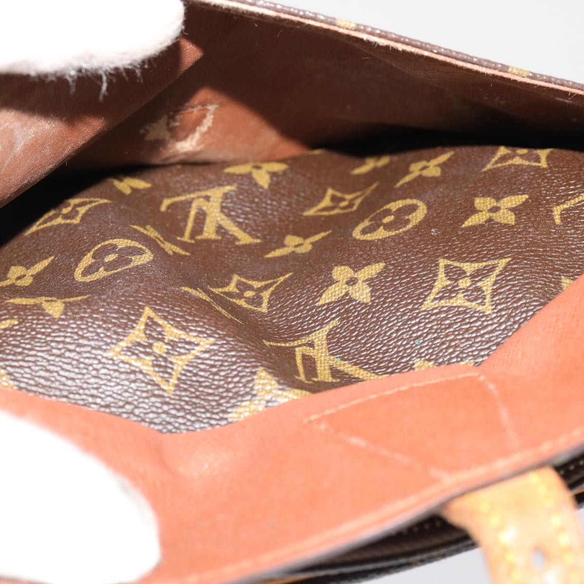 LOUIS VUITTON Monogram Jeune Fille MM Shoulder Bag M51226 LV 33035