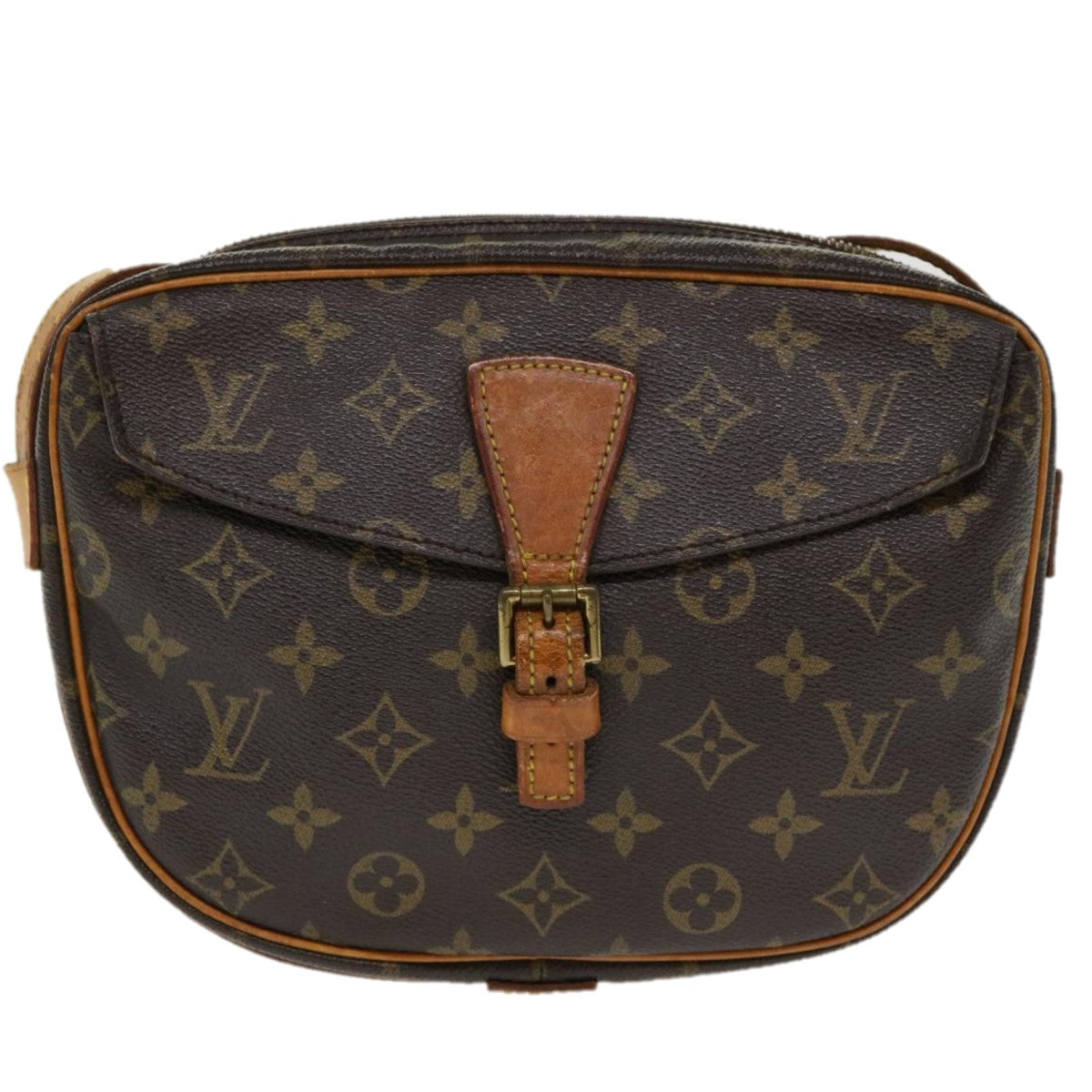 LOUIS VUITTON Monogram Jeune Fille MM Shoulder Bag M51226 LV 33035