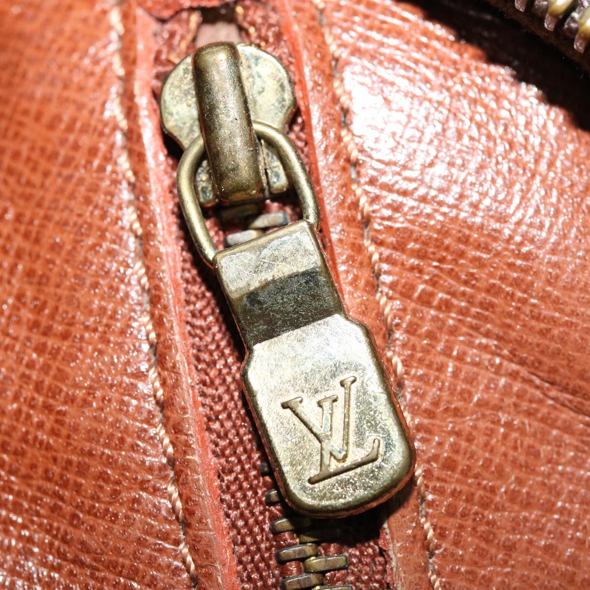 LOUIS VUITTON Monogram Jeune Fille MM Shoulder Bag M51226 LV 33035
