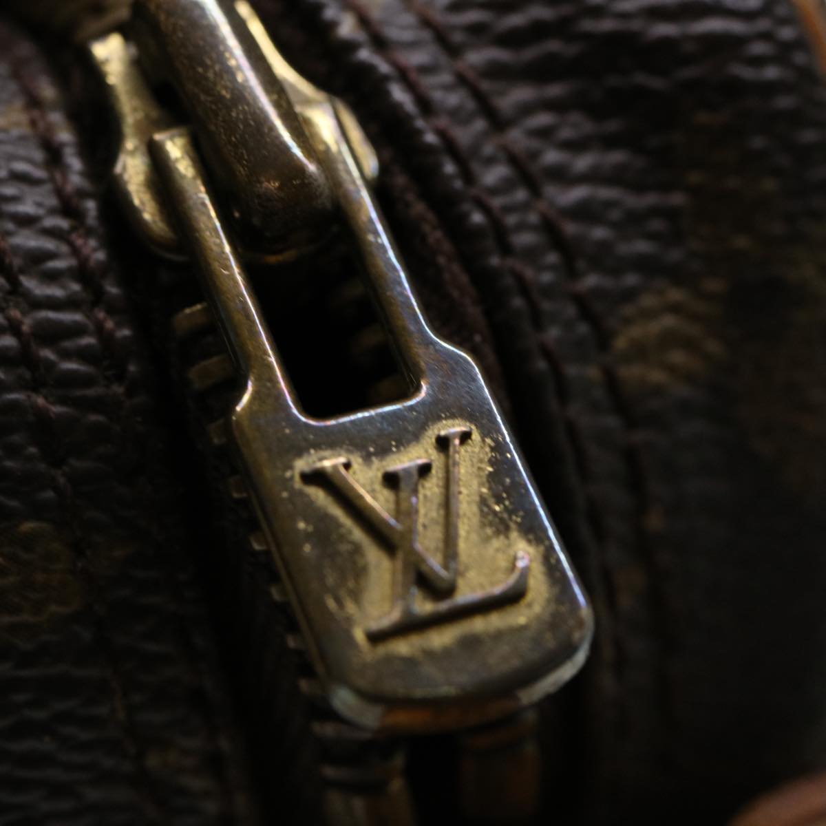 LOUIS VUITTON Monogram Jeune Fille MM Shoulder Bag M51226 LV 33035