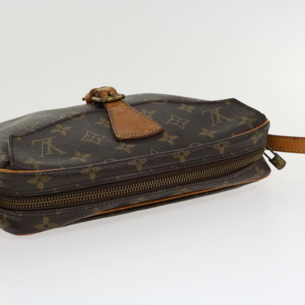 LOUIS VUITTON Monogram Jeune Fille MM Shoulder Bag M51226 LV 33035