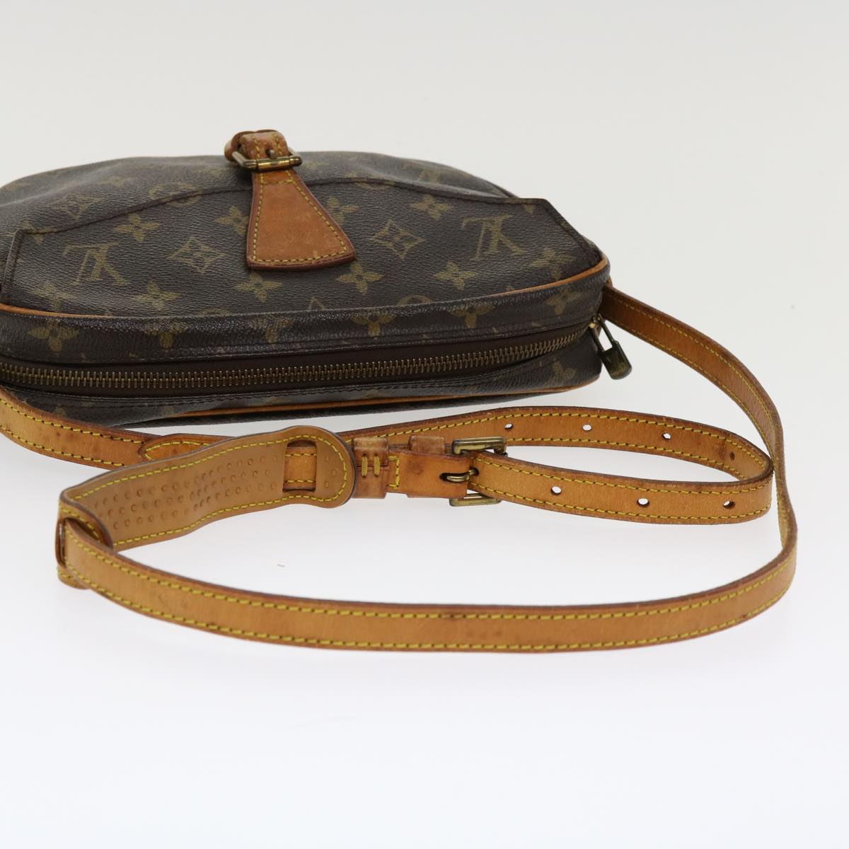 LOUIS VUITTON Monogram Jeune Fille MM Shoulder Bag M51226 LV 33035