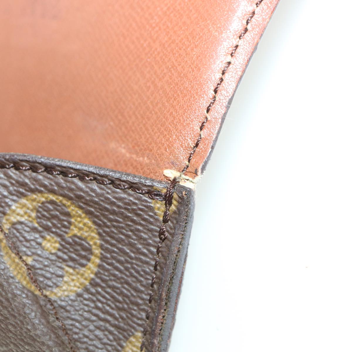 LOUIS VUITTON Monogram Saint Cloud MM Shoulder Bag M51243 LV 33039