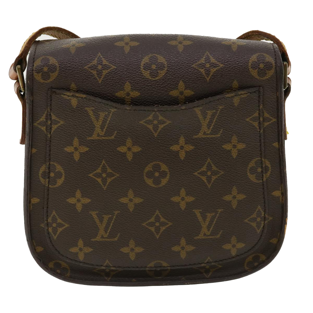 LOUIS VUITTON Monogram Saint Cloud MM Shoulder Bag M51243 LV 33039