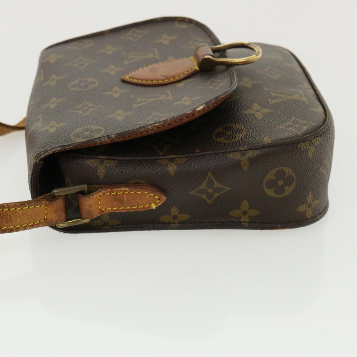 LOUIS VUITTON Monogram Saint Cloud MM Shoulder Bag M51243 LV 33039