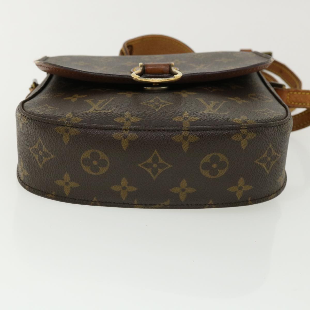 LOUIS VUITTON Monogram Saint Cloud MM Shoulder Bag M51243 LV 33039