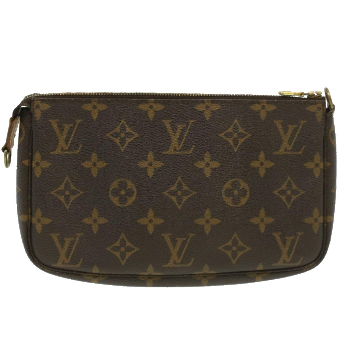 LOUIS VUITTON Monogram Pochette Accessoires Pouch M51980 LV 33045