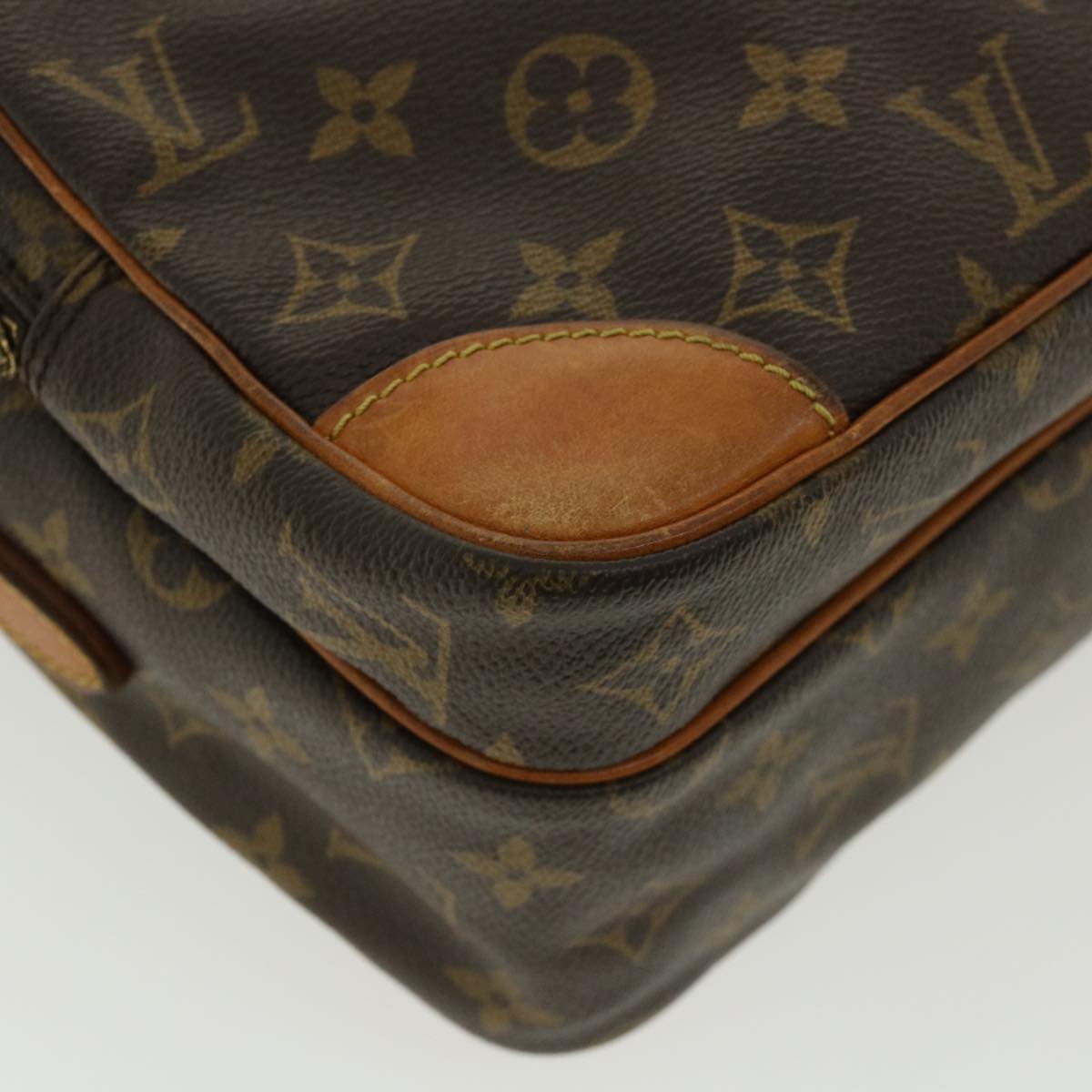 LOUIS VUITTON Monogram Nile Shoulder Bag M45244 LV 33049