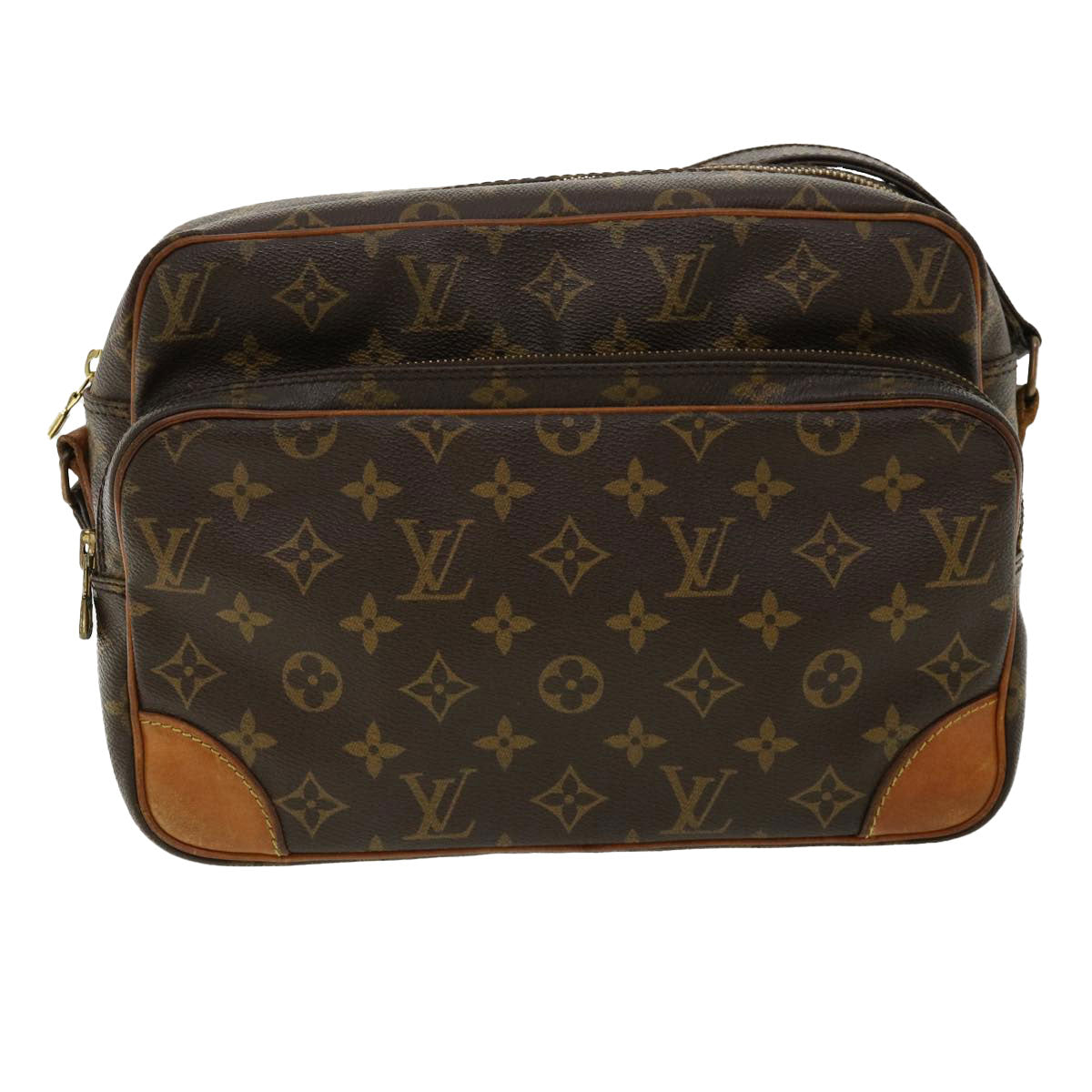 LOUIS VUITTON Monogram Nile Shoulder Bag M45244 LV 33049