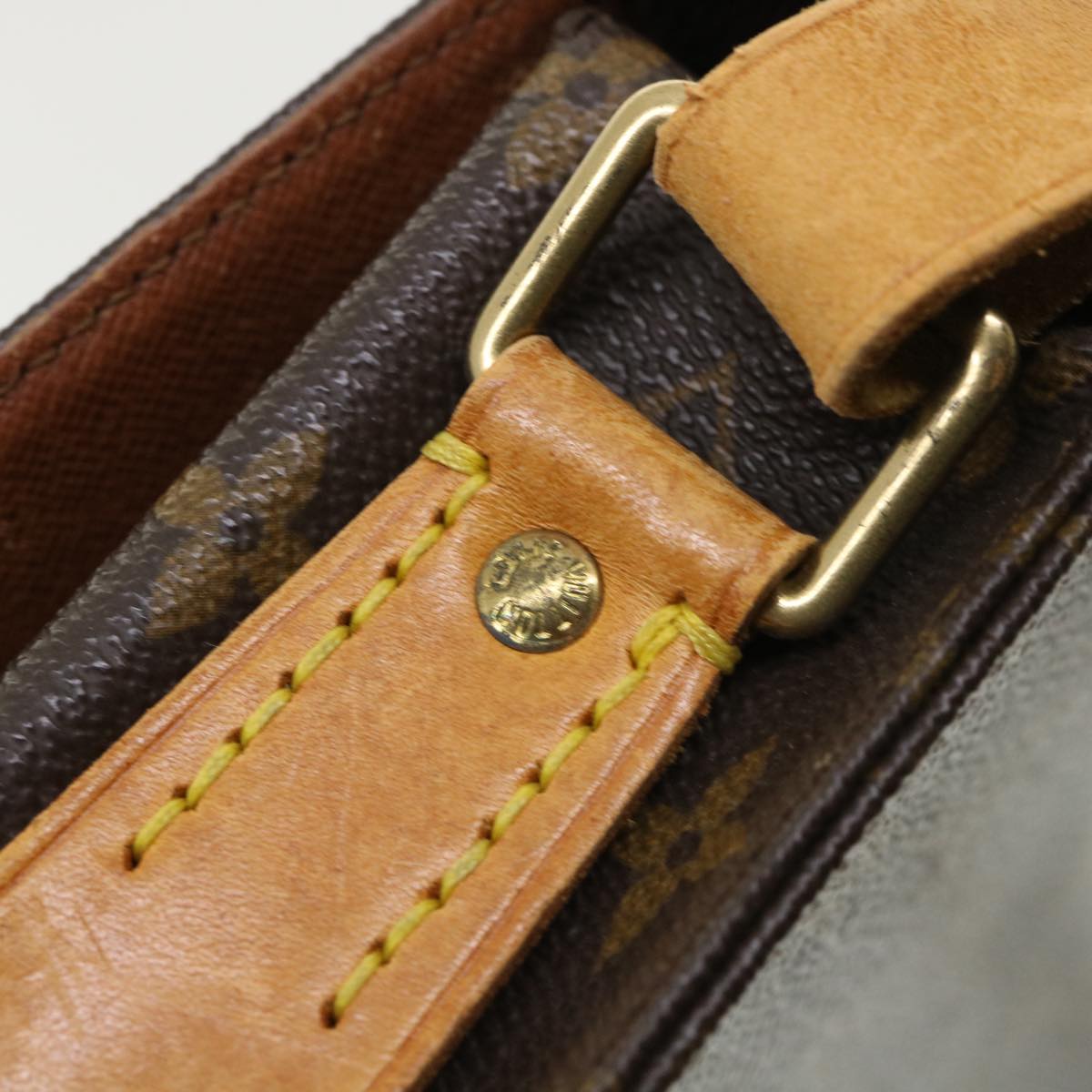 LOUIS VUITTON Monogram Cartouchiere GM Shoulder Bag M51252 LV 33083
