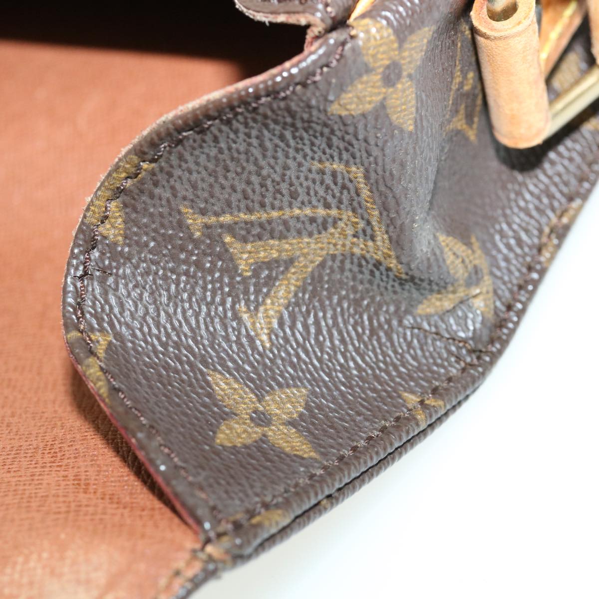 LOUIS VUITTON Monogram Cartouchiere GM Shoulder Bag M51252 LV 33083